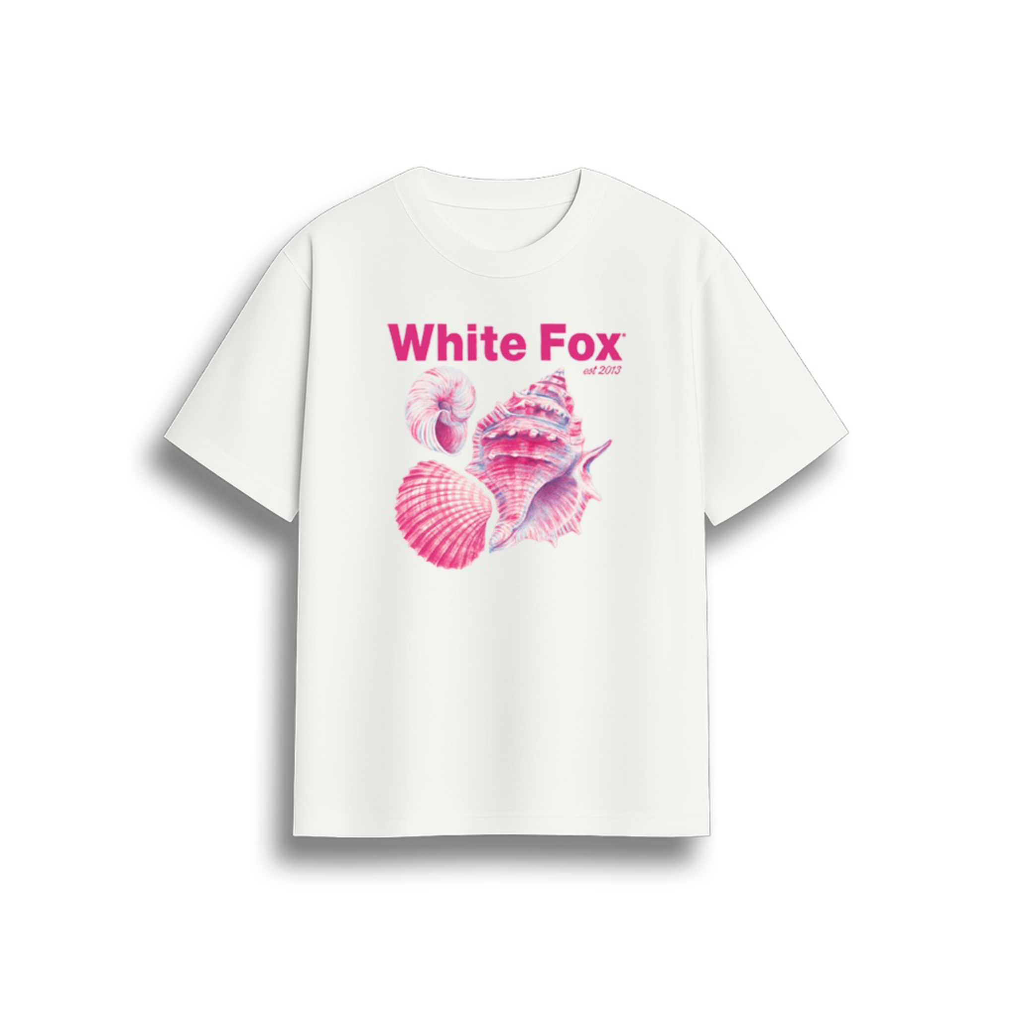 Oversized White Fox