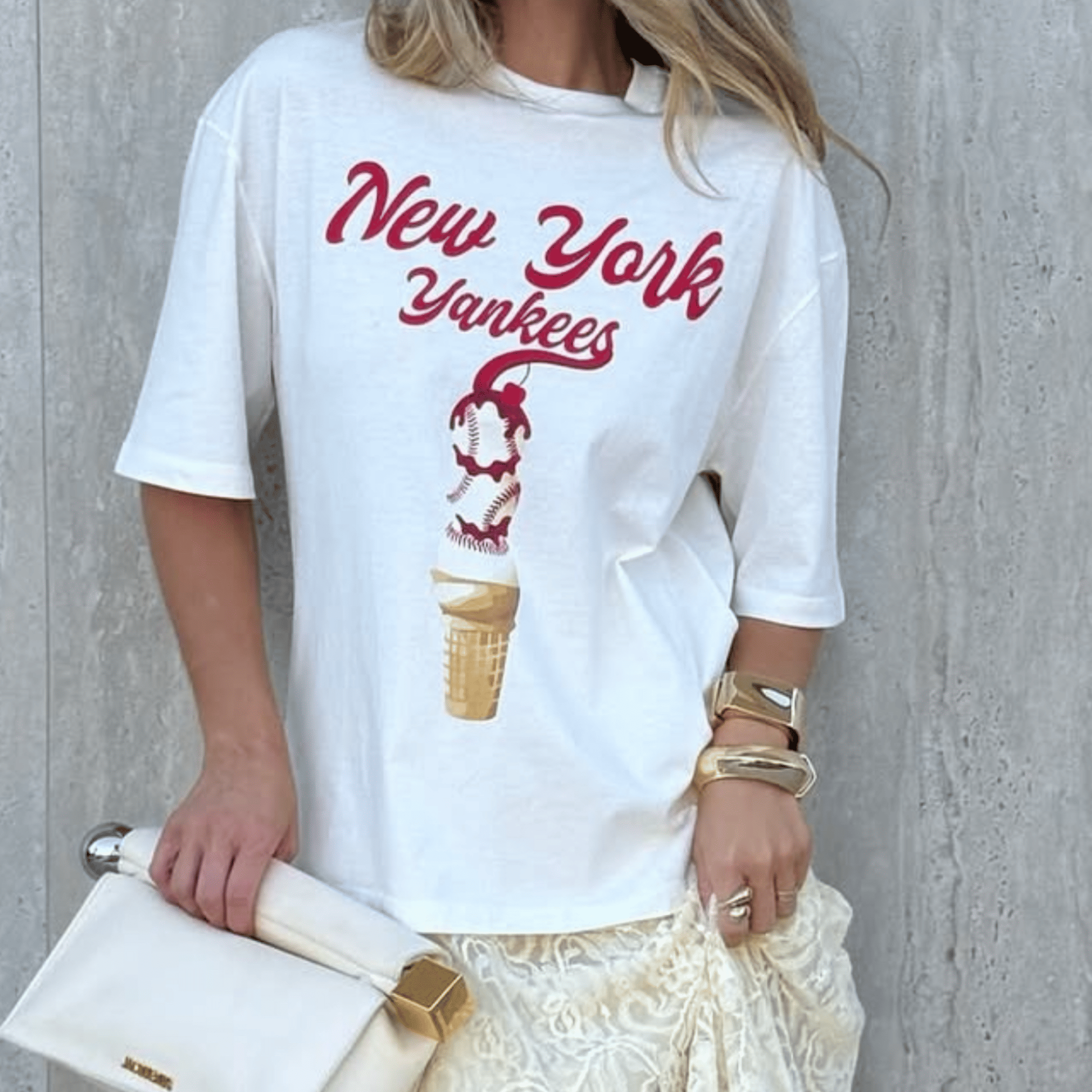 Oversized estampada