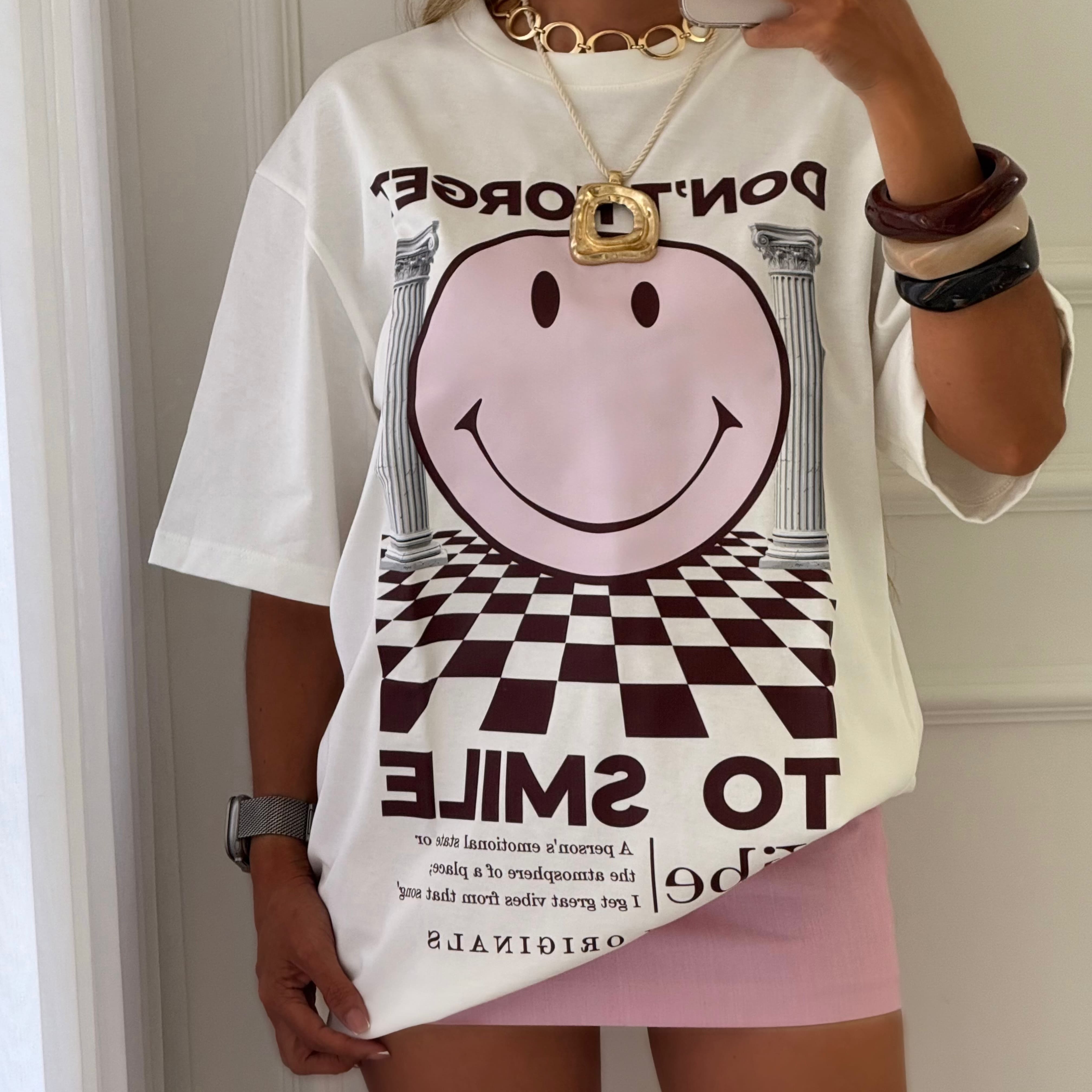 Oversized estampada