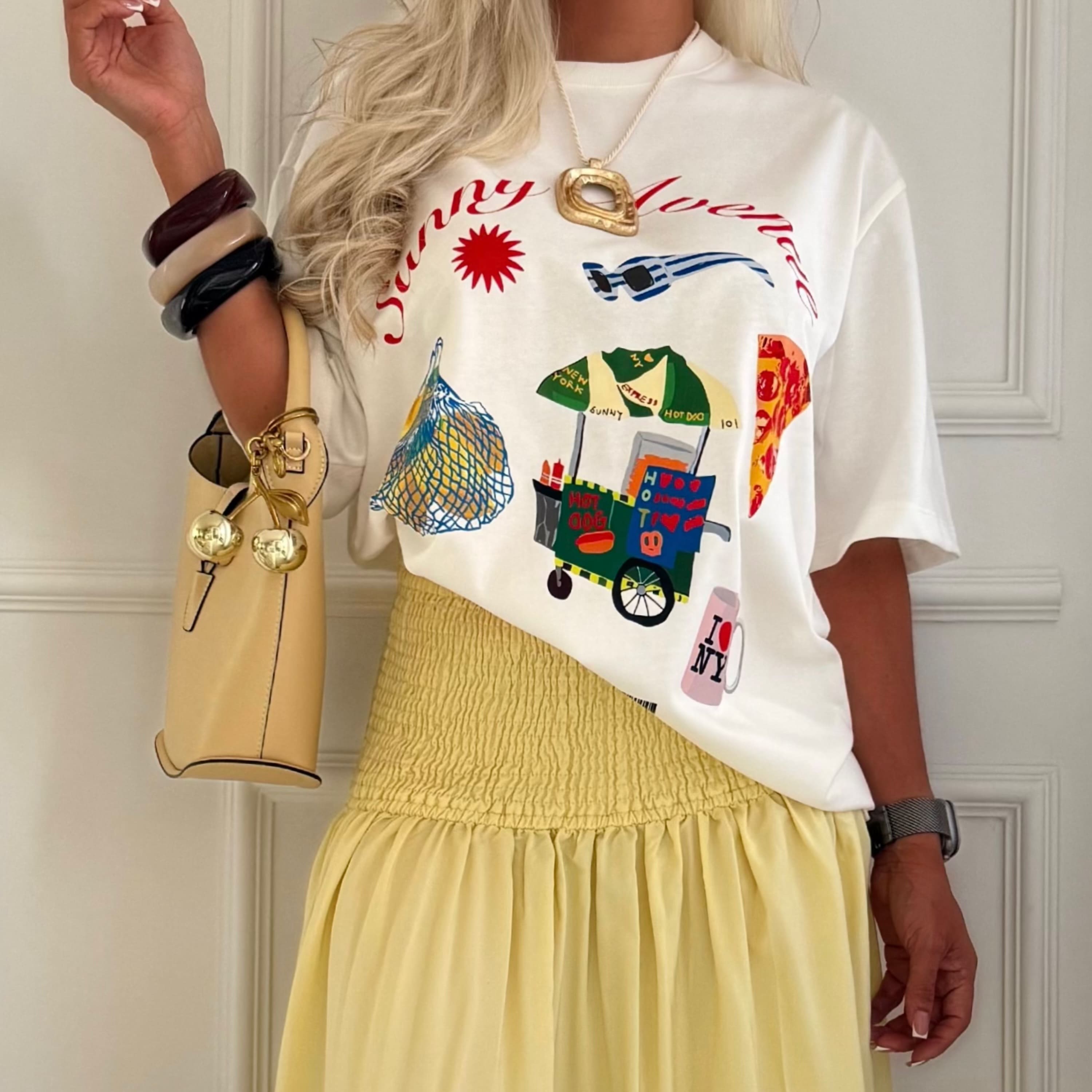Oversized estampada