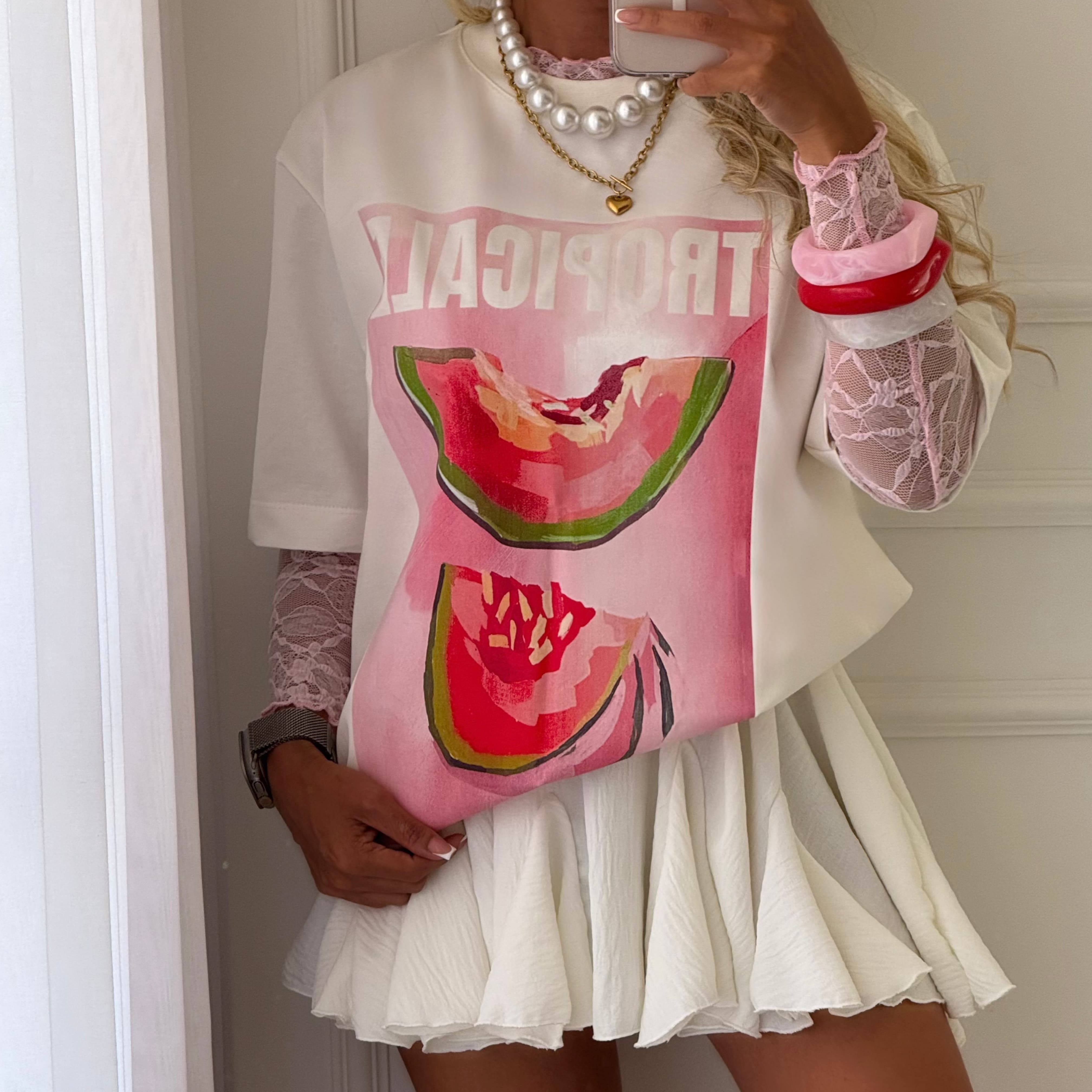 Oversized estampada