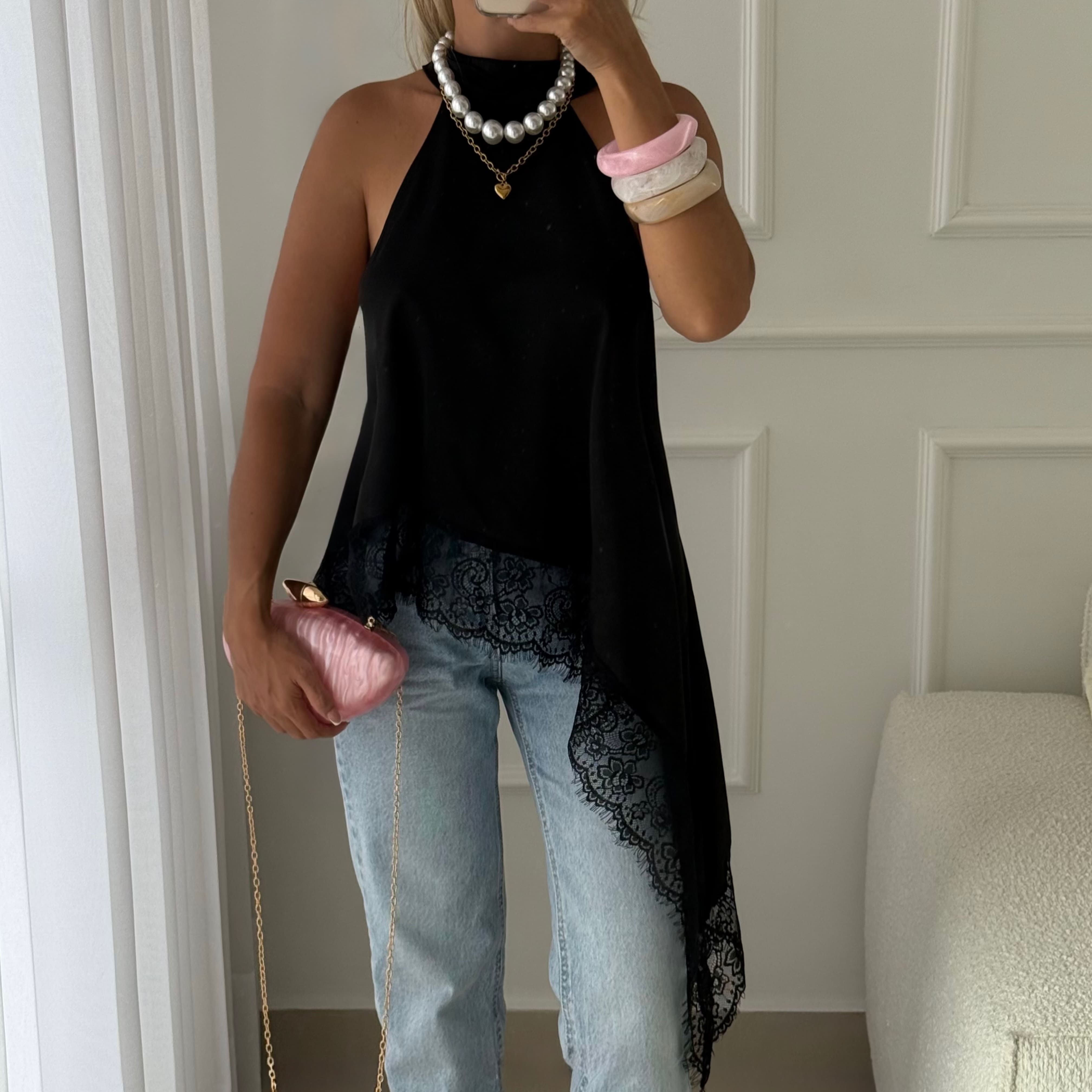 Blusa Satín