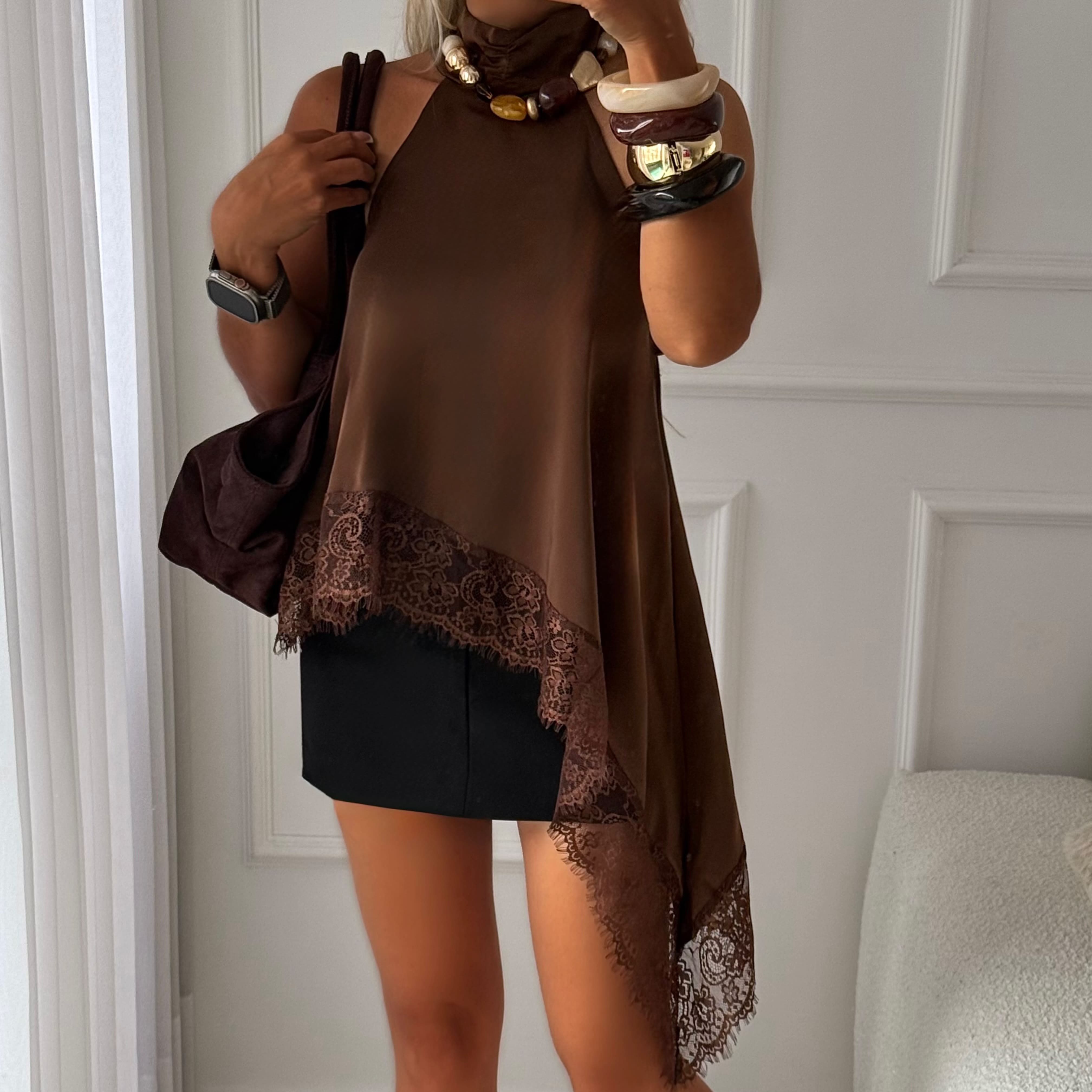 Blusa Satín